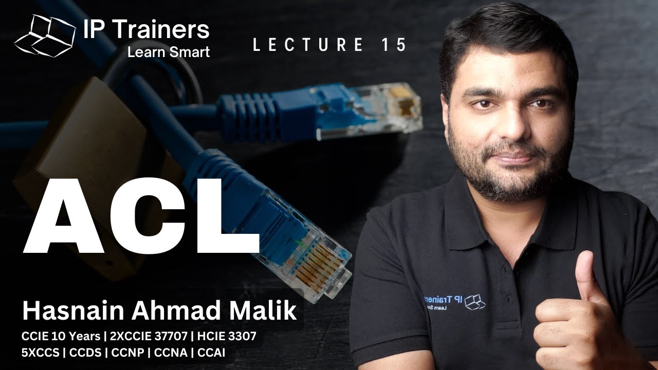 ACL: Access Control List | Lecture 15 | IP Trainers | CCNA | CCNP | CCIE [Urdu/Hindi]