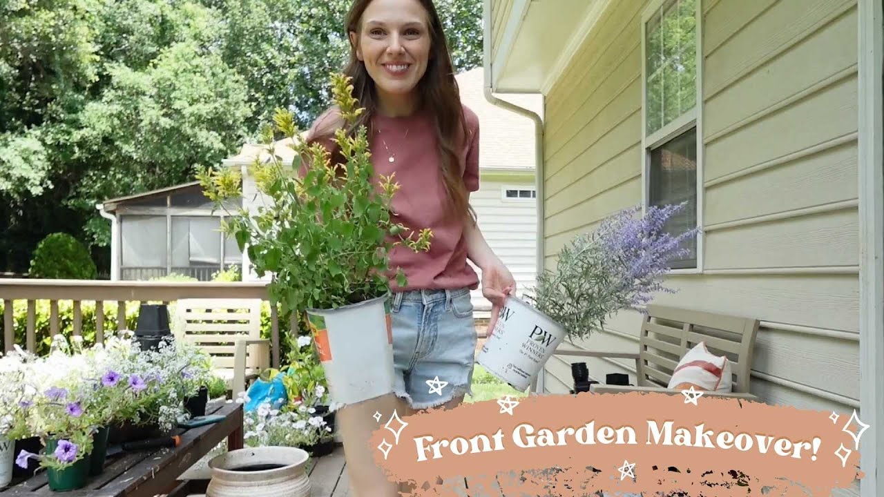Front Garden Makeover- Making it Colorful!