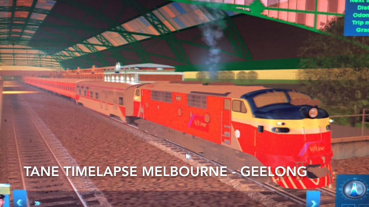 TANE SP3: Timelapse #1 Melbourne to Geelong via RRL