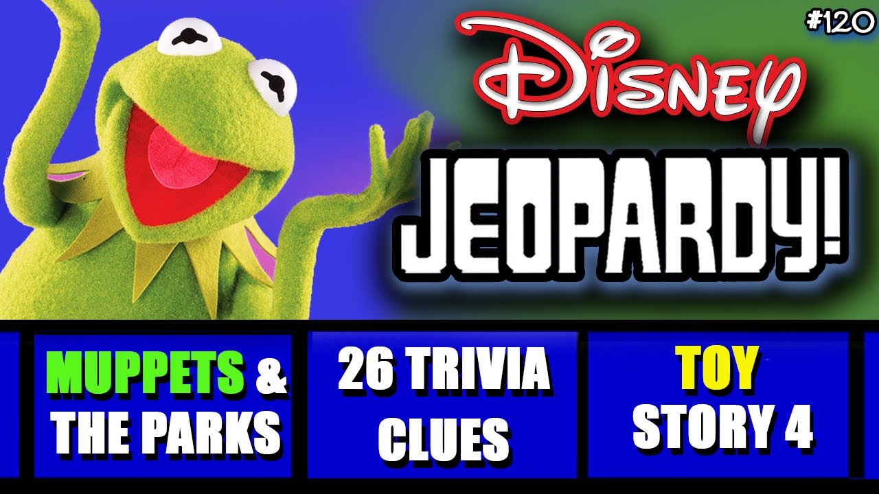 Disney Jeopardy Quiz • 26 Clue Game • Test your Knowledge