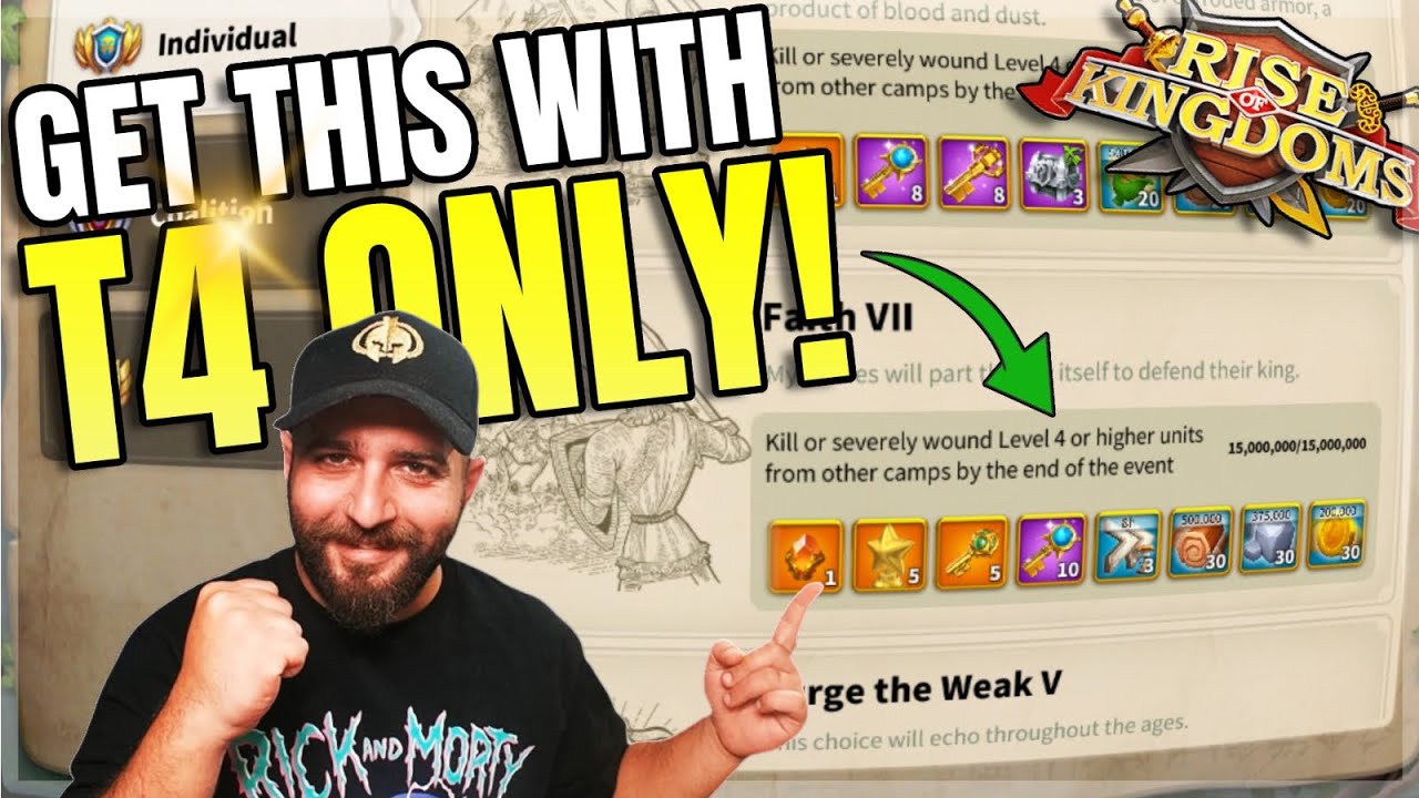 This is how you get MORE KILLS with T4 Troops! Rise Of Kingdoms Get More Kills