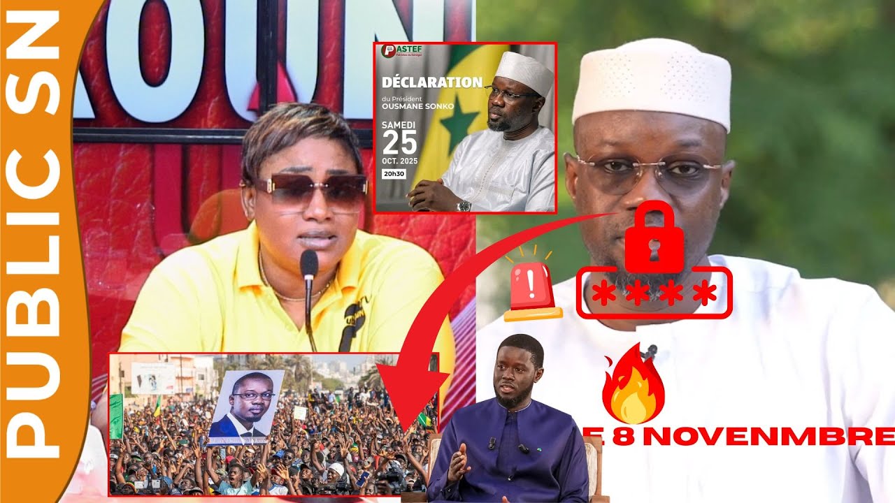 Déclaration codée de SONKO : ADF décortique 
