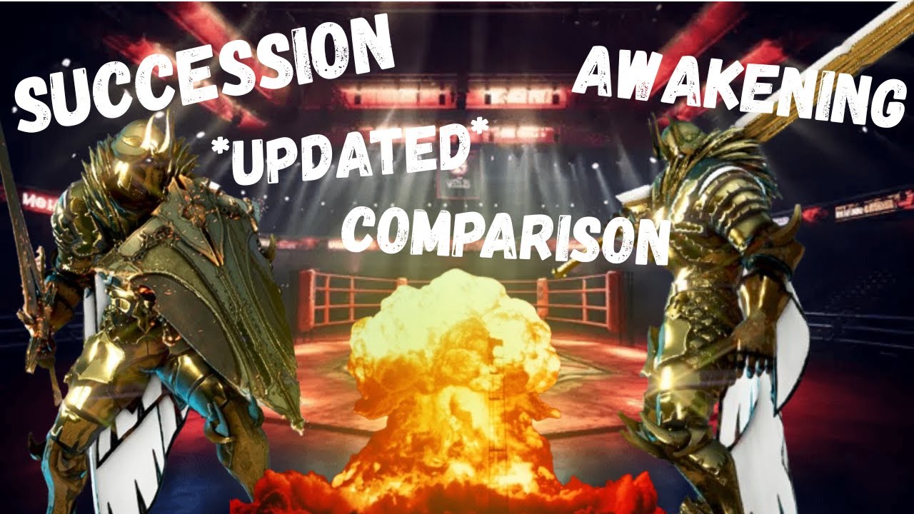 BDO: *Updated* Warrior Awakening Vs Succession Comparison +Corrected information