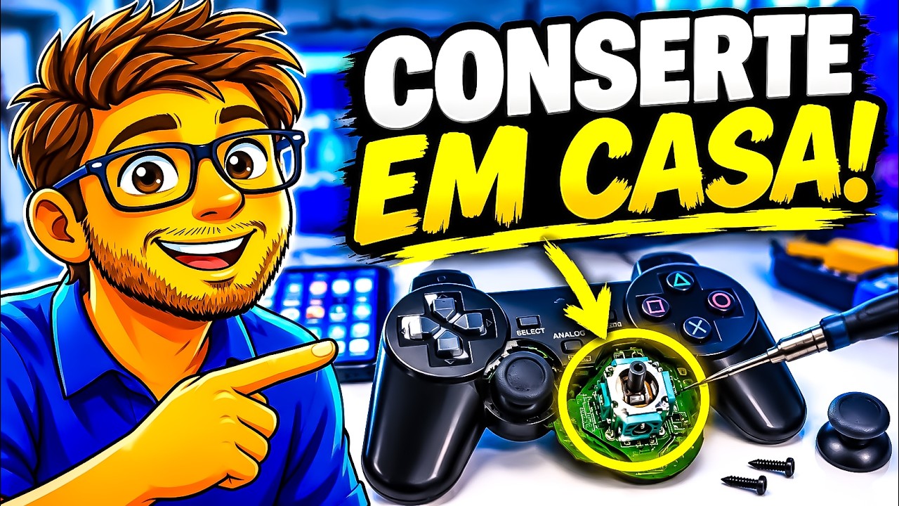 Como consertar Joysticks em geral - Ps2 -Ps3- Ps4 - dicas de reparo