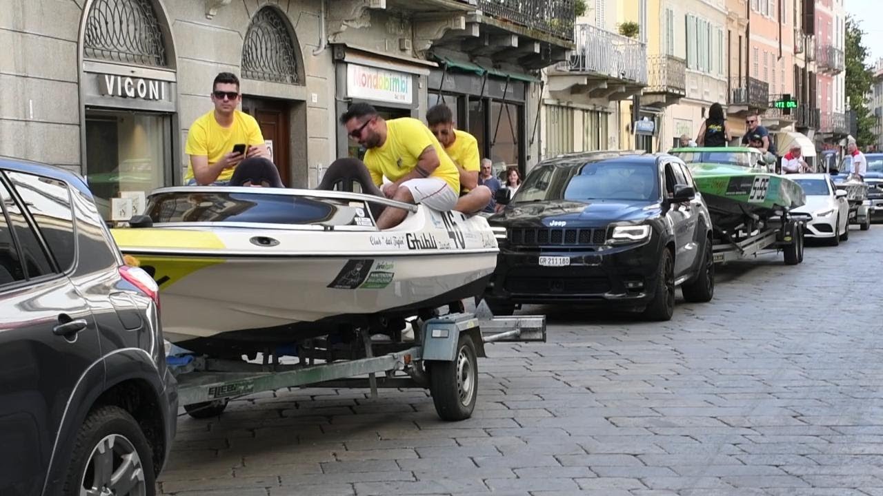 Raid Pavia Venezia al via: la parata delle barche, lunedì la partenza