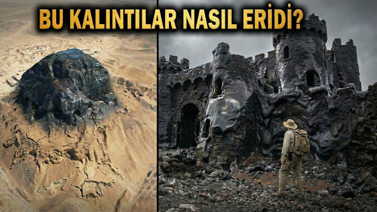Bilim İnsanlarının A&ccedil;ıklayamadığı Erimiş Antik Kalıntılar