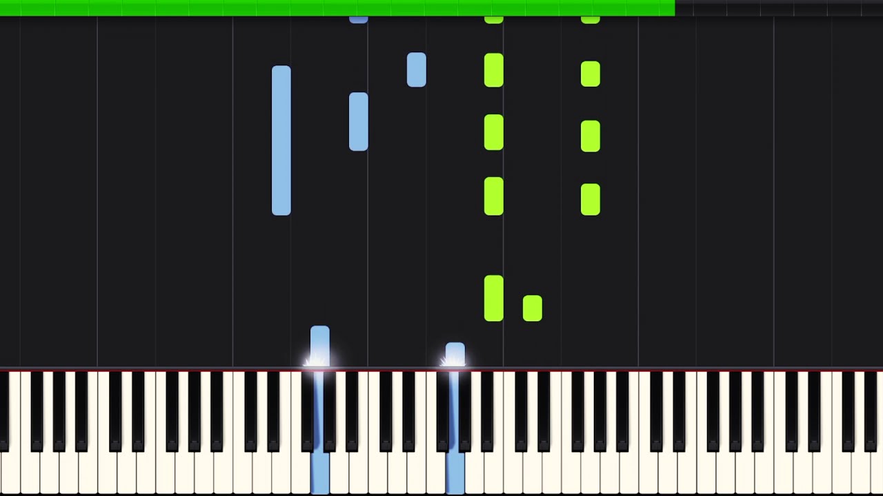 Edge of the Cliff - Jean-Philippe Ichard [Tutorial] (Synthesia)