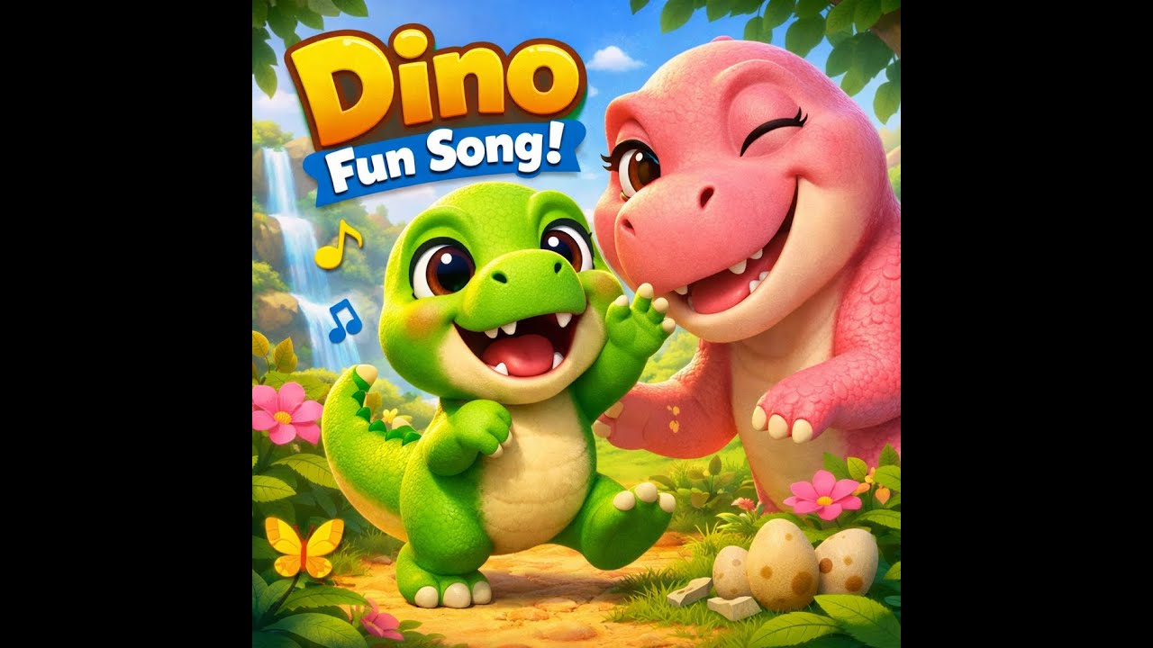 DinoRhyme - Barnaby #animation #dinosaur #babydinosaurs #funny #dino #rhymes #rhymesforkids #jungle