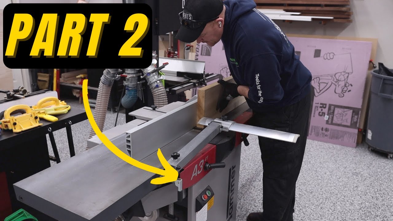 Hammer A3-41 jointer planner combo 1 year review ll Part 2