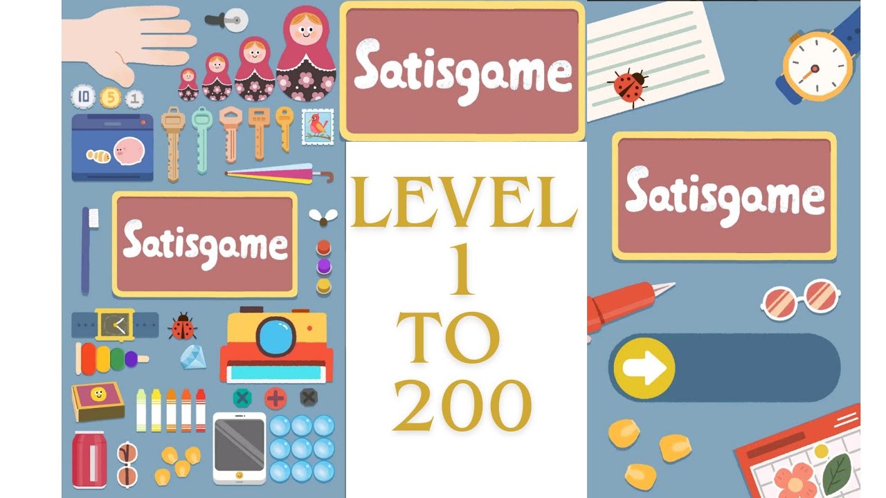 Satisgame  All Levels 1 to 200 #satisfactorygame #relaxinggame #games 