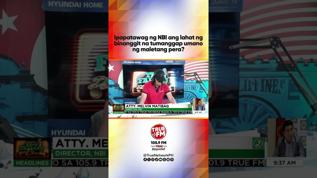 Ipapatawag ng NBI ang lahat ng binanggit na tumanggap umano ng maletang pera?