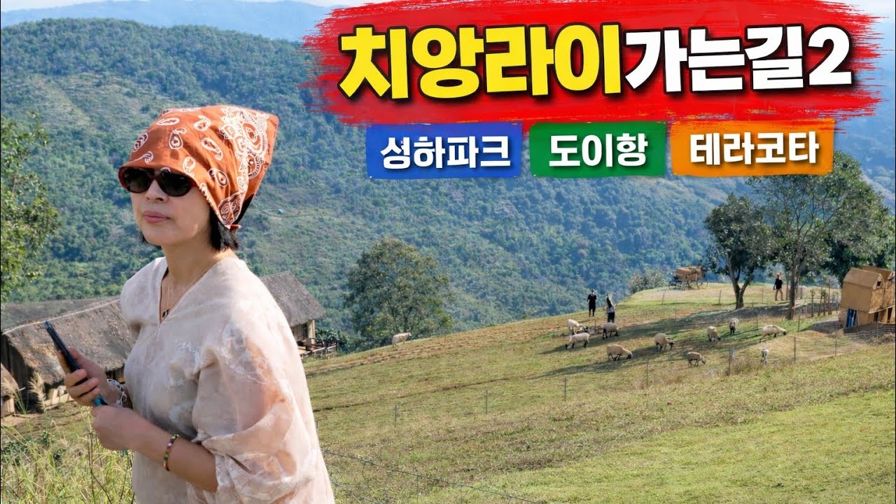 치앙마이둘러보기#치앙라이근처#도이창커피