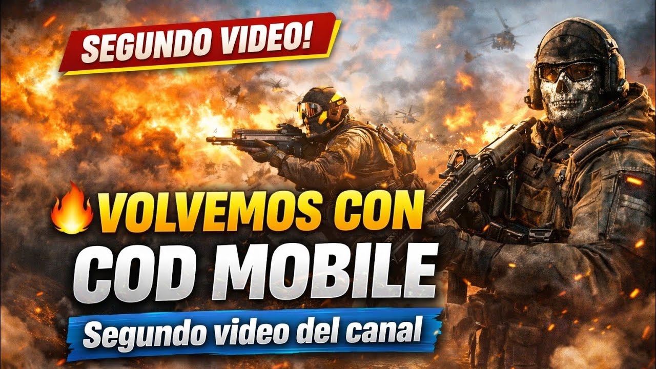 Volvemos con COD MOBILE 🔥 Segundo video del canal