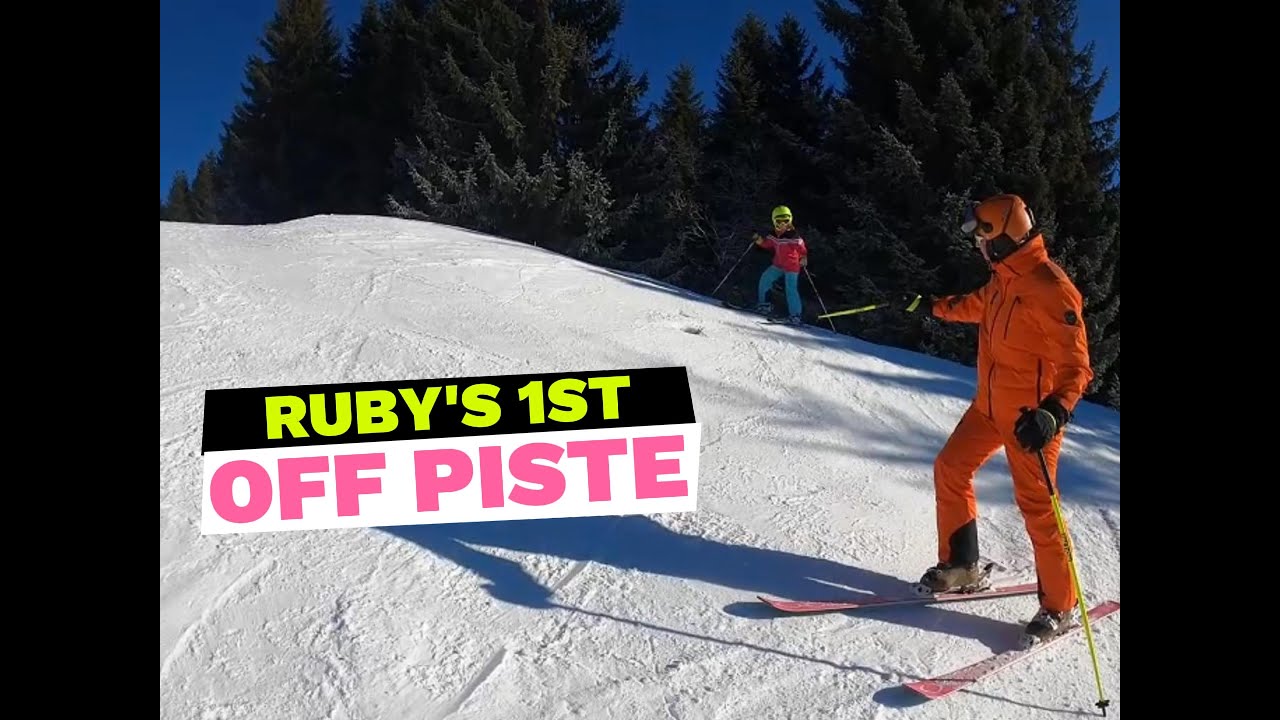 Ruby's First Off Piste Run