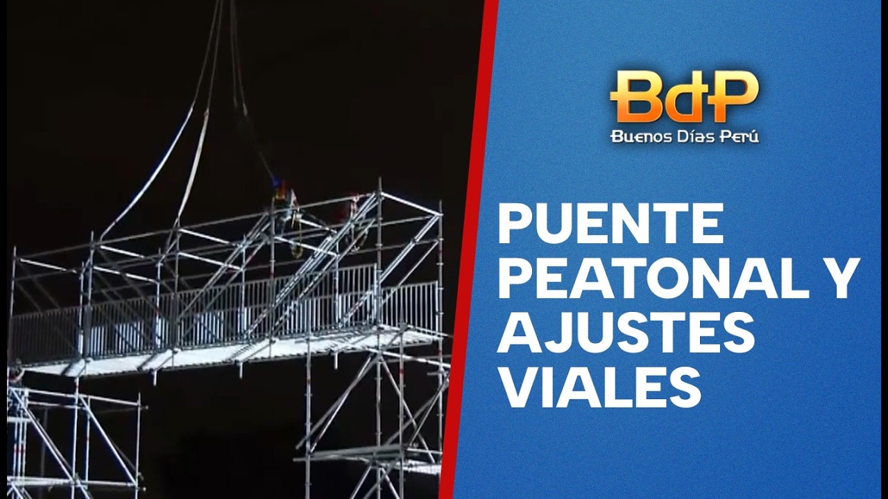 4. MML coloca primer puente en Vía Expresa Sur y revisa desvíos en la Javier Prado