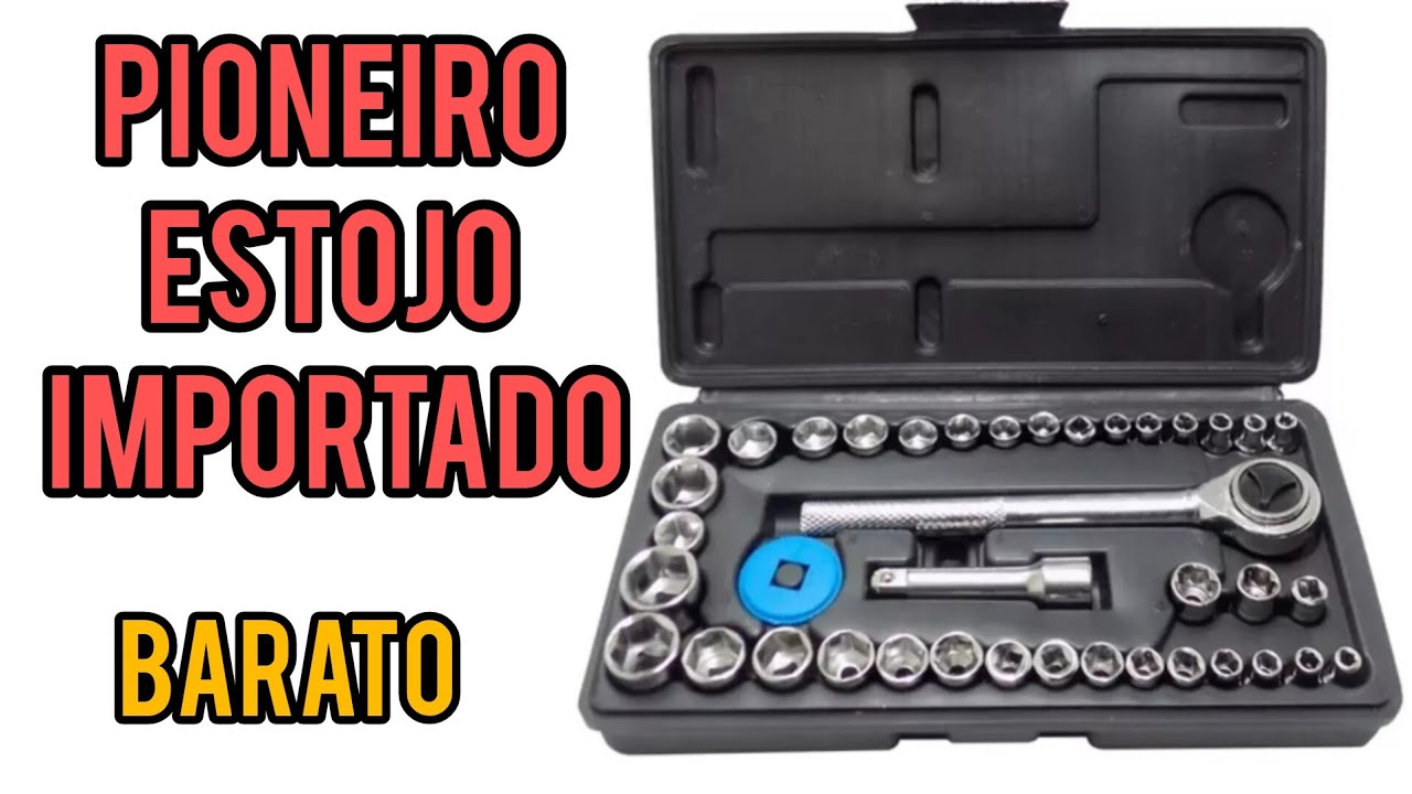 O primeiro kit de ferramentas importado Estojo de soquetes #ferramentas #estojo