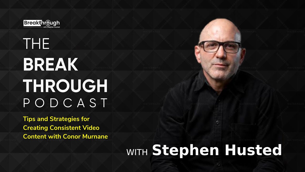 EP01: Tips and Strategies for Creating Consistent Video Content with Conor Murnane