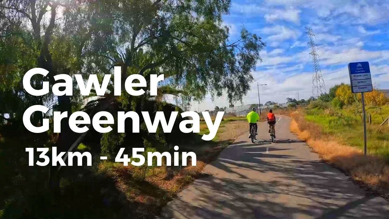 Cycle the Gawler Greenway in Adelaide