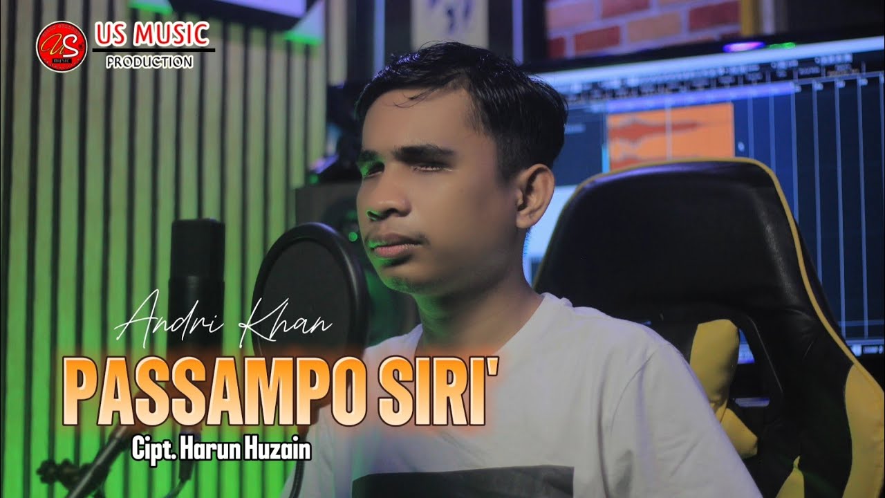 ANDRI KHAN Bikin Baper 😭 // LAGU BUGIS VIRAL || PASSAMPO SIRI' || Cipt. Harun Huzain