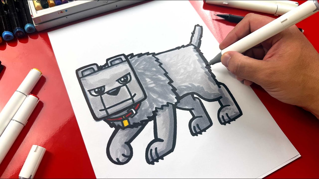 How To Draw Dennis From The Minecraft Movie
