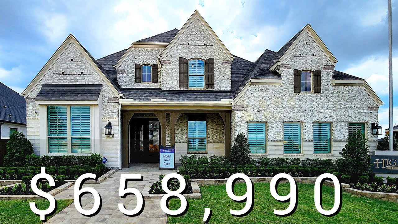 BRAND NEW 4100 SQ FT MODEL HOME | TEXAS HOME TOUR