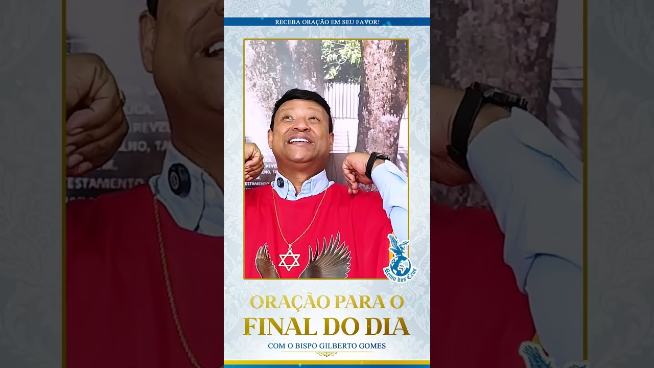 NÃO PARE DE LUTAR | Receba a oração com o Bispo Gilberto Gomes - 📅 04/02/26
