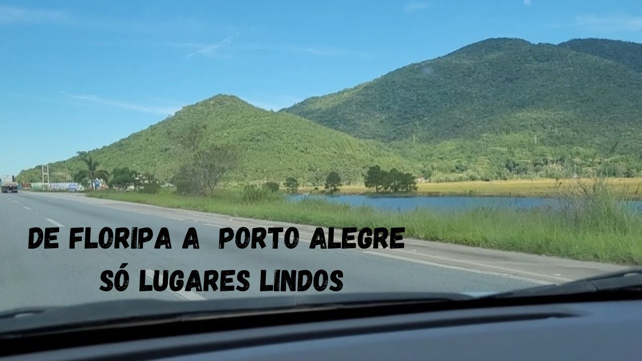 Viagem de Floripa até Porto Alegre, passando pelos pontos mais bonitos da estrada, até o Beira Rio.