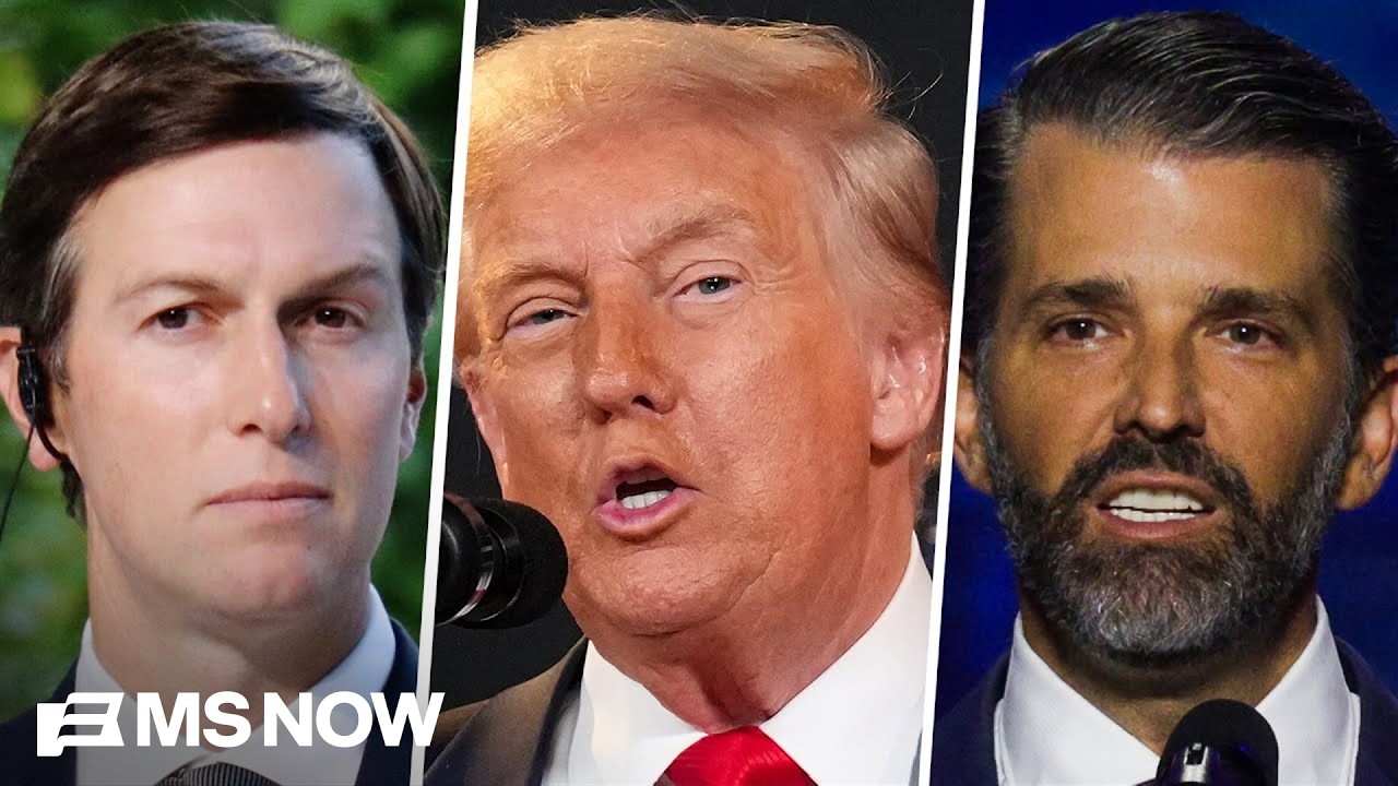 'The corruption is so rife': REACTION to Don Jr.'s wedding and Kushner profiting off diplomacy