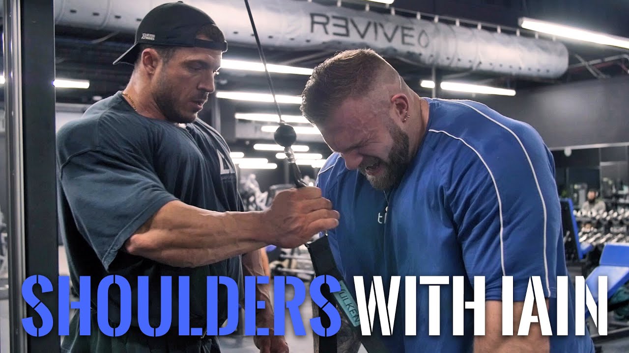 TRAINING SHOULDERS WITH IAIN