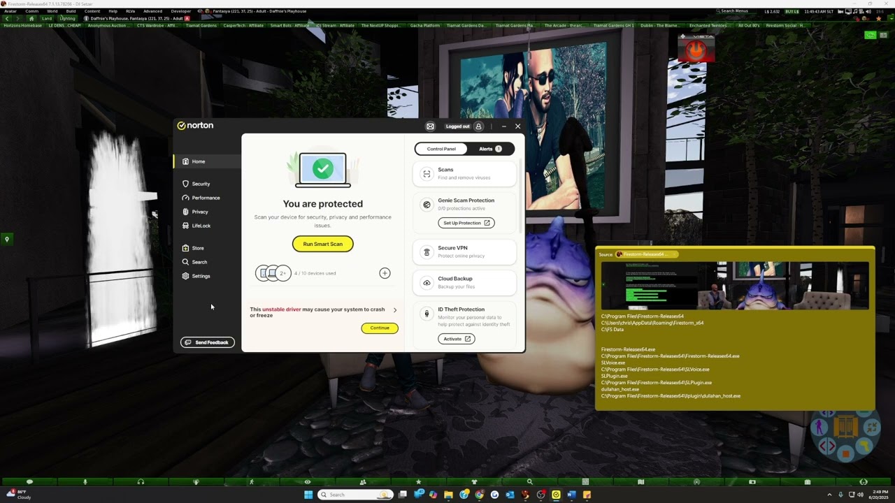 Firestorm Whitelisting