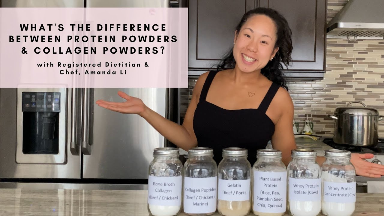 Protein powders vs. Collagen Supplements