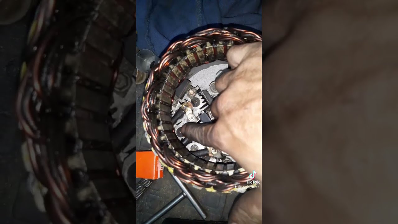 armando un alternador modelo Kodiak