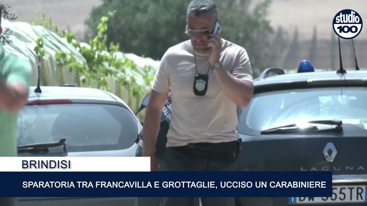 Sparatoria tra Francavilla e Grottaglie, ucciso un carabiniere