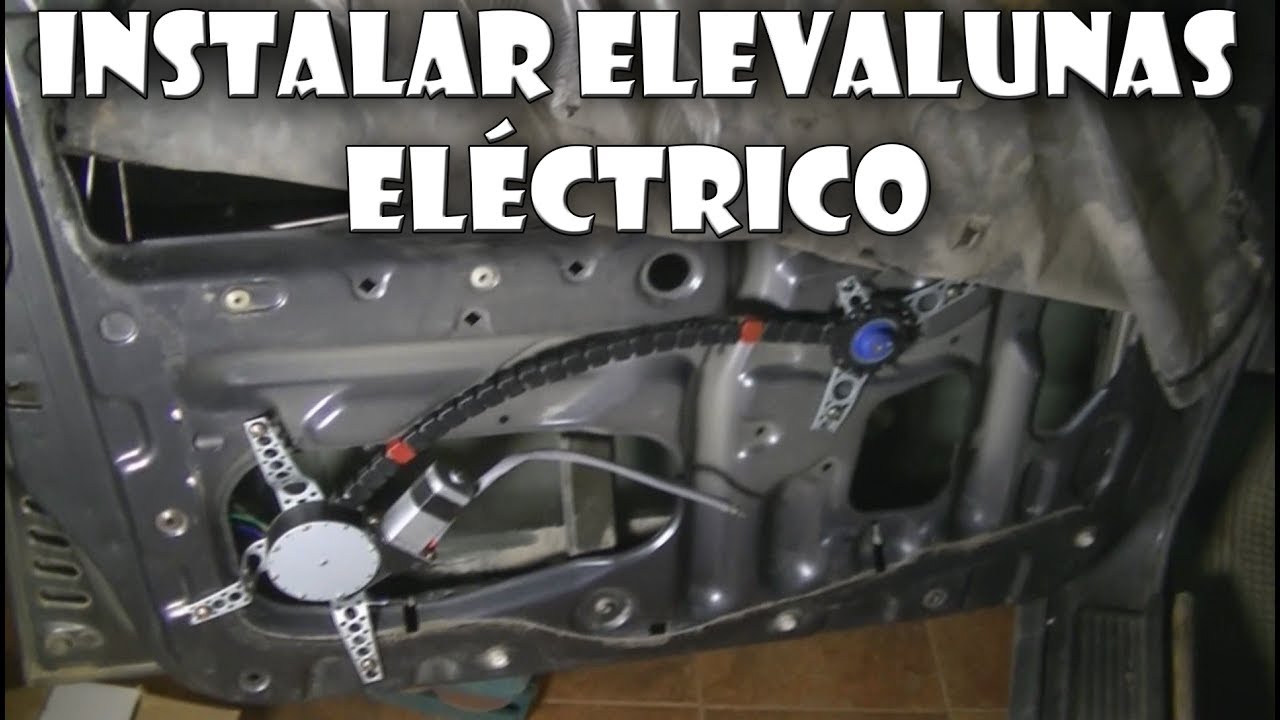 Cómo instalar un kit de elevalunas eléctrico (ventanillas eléctricas)