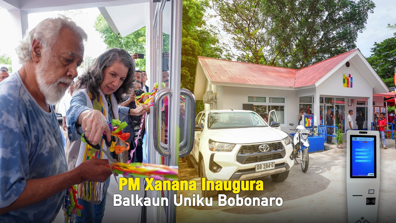 PM Xanana Inaugura Balkaun Uniku Bobonaro