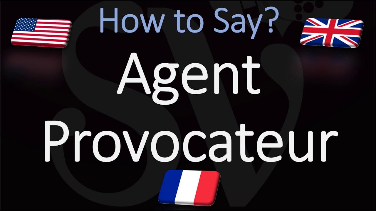 How to Pronounce Agent Provocateur? Lingerie Brand Pronunciation  (Native Speaker)