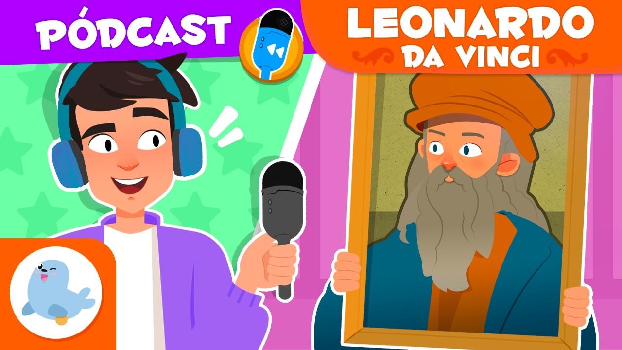 Leonardo da Vinci 🎨  LA HISTORIA TIENE VOZ 🔊​  Podcast de Historia para niños 🎙️ Episodio 7