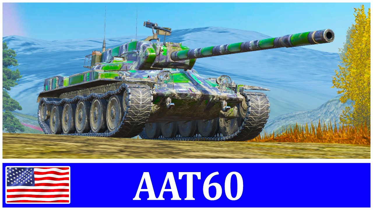 AAT60. Первые 100 боёв. Tanks Blitz