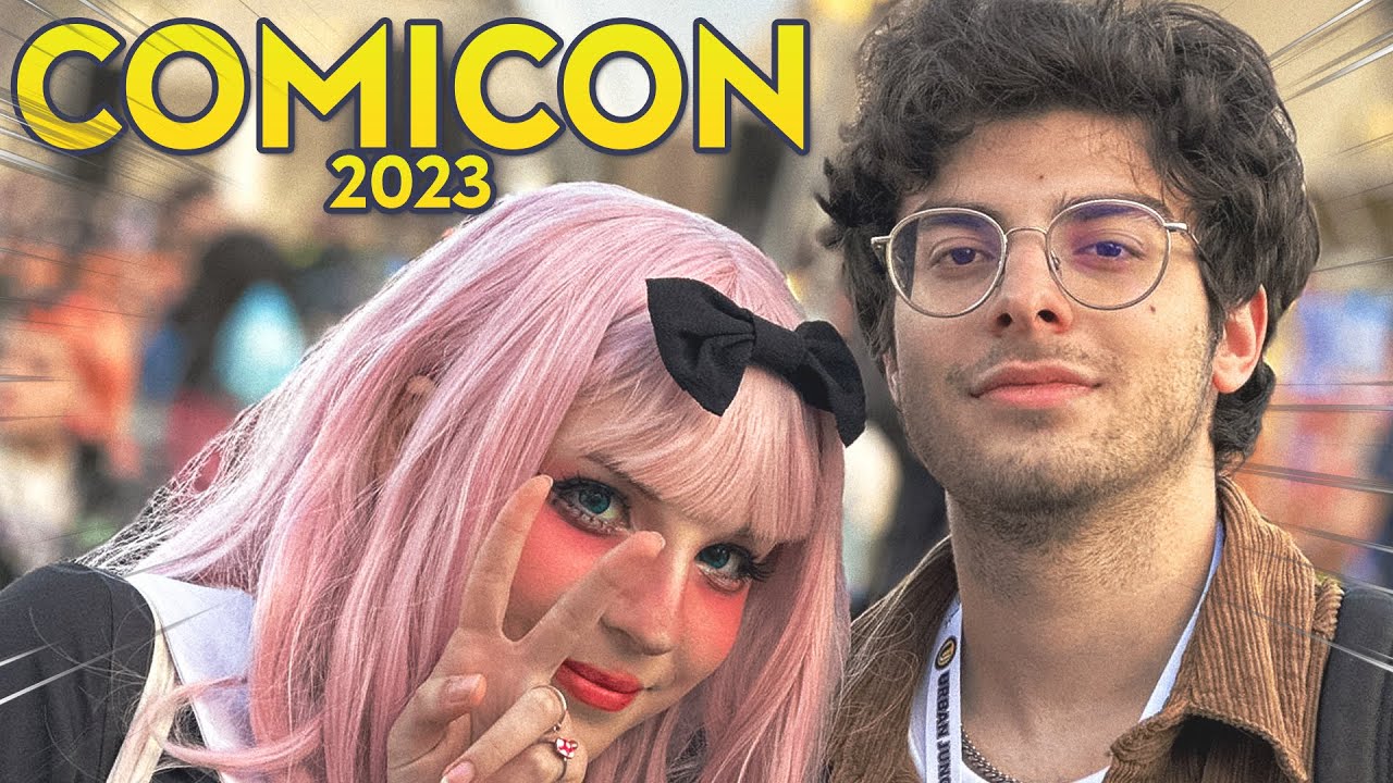 ARRIVO AL COMICON DI NAPOLI.