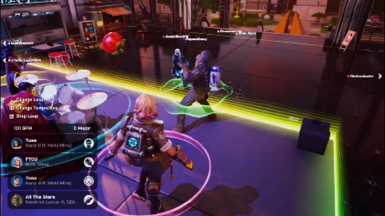 Fortnite Jam Stage: Tusa Mashup