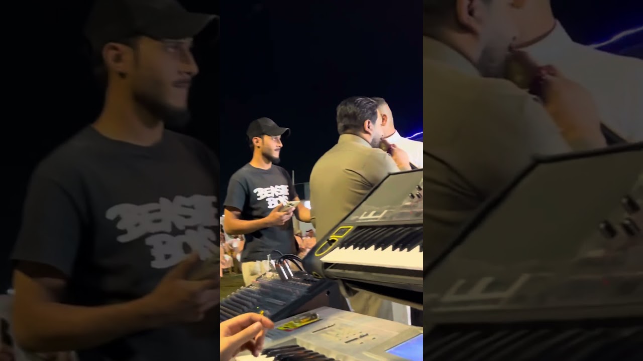 عتابا سلام العيساوي وعازف الاورك المايسترو الكبير وسام الوافي.@wsam_music @Salim34699