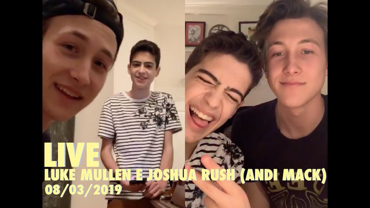 Lives Instagram: Luke Mullen / Joshua Rush (08/03/2019)