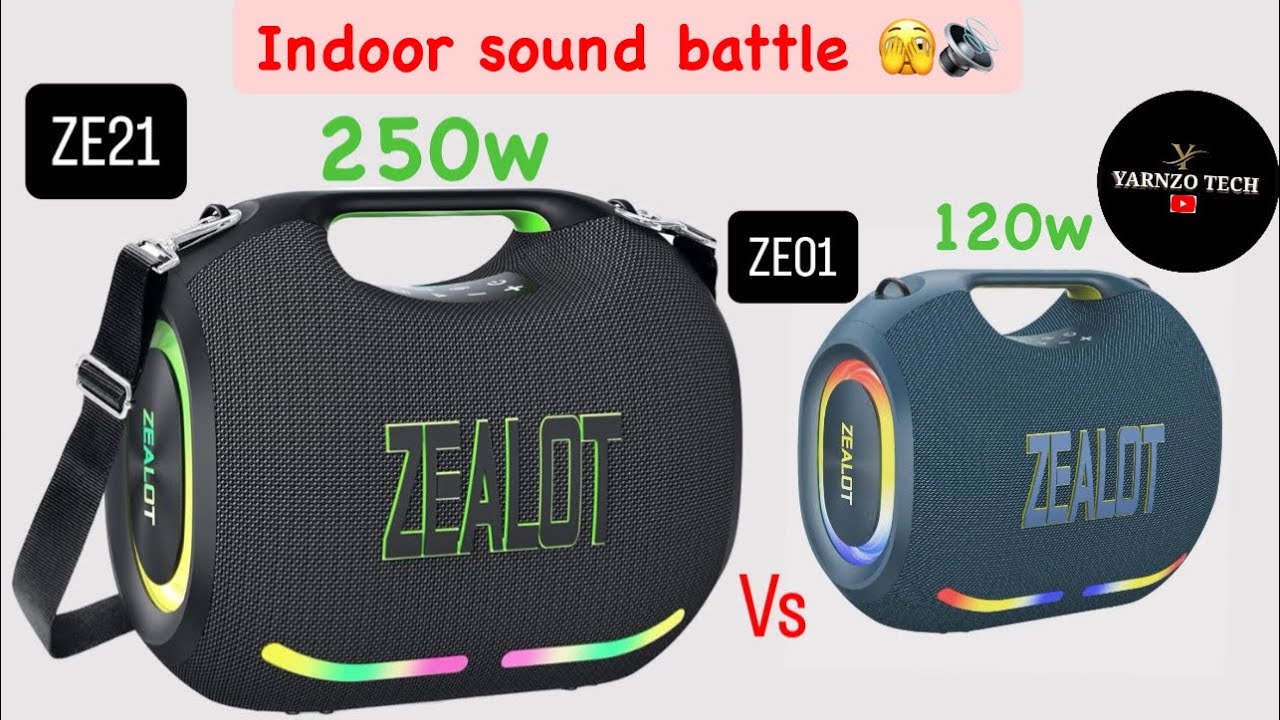 Zealot ZE21 Vs Zealot ZE01 how much difference indoor? 🤔