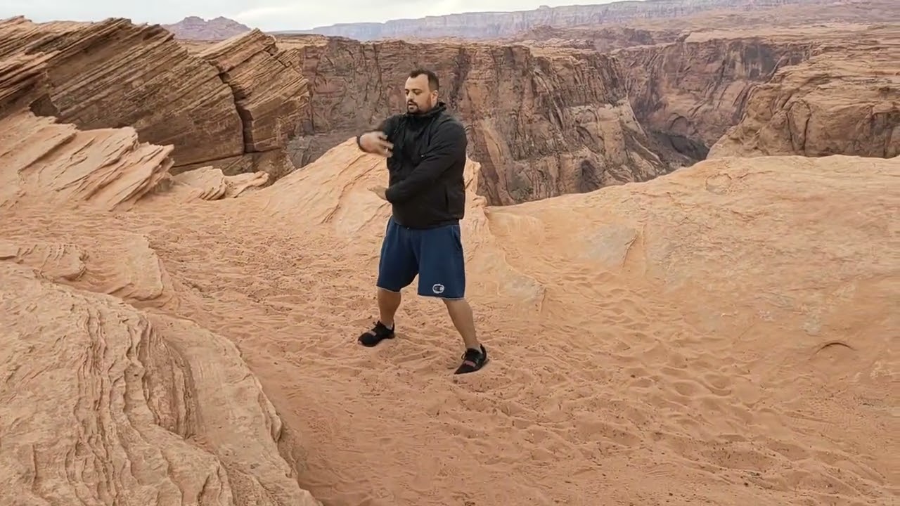 Wing Chun, CHUM KILL, la seconda forma nell horseshoe Canyon in ARIZONA 2022