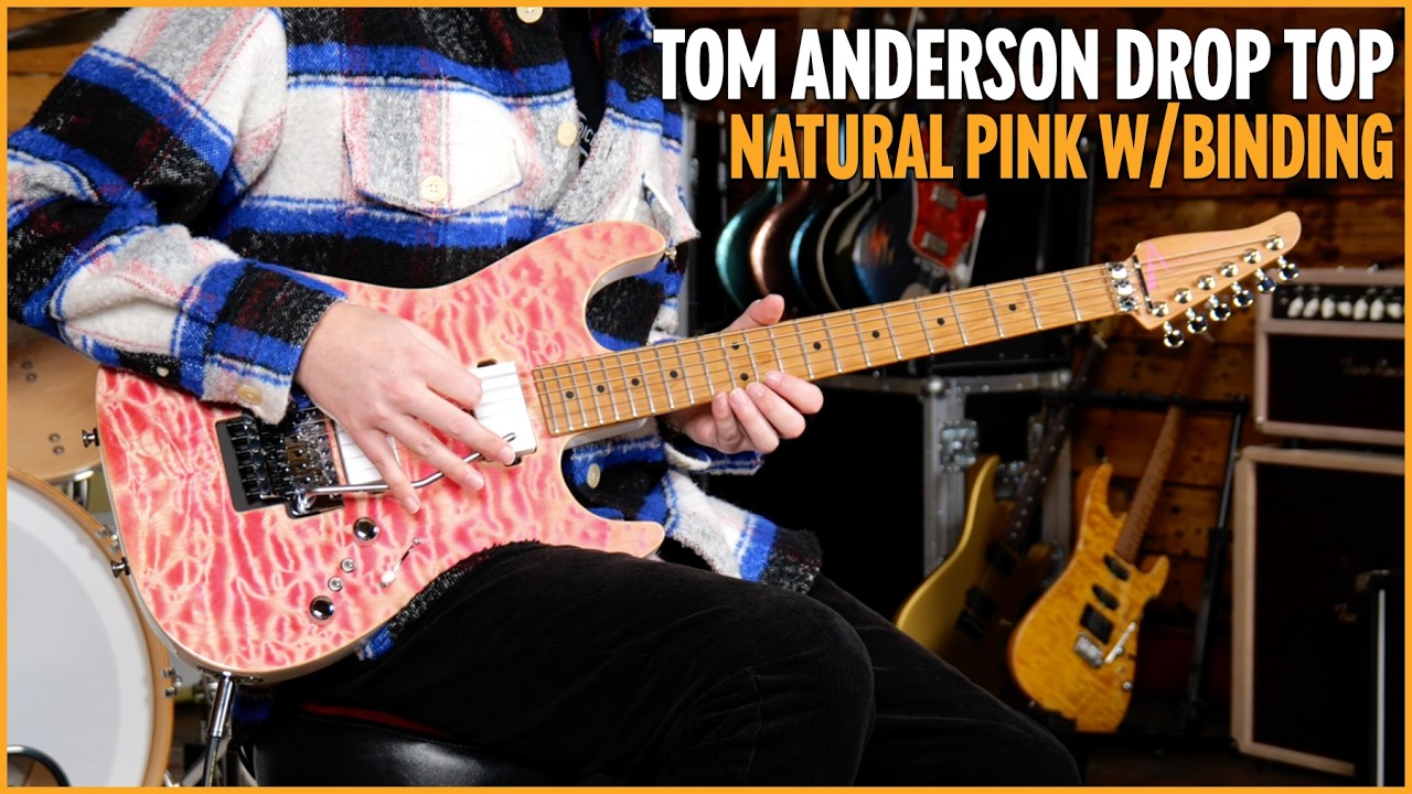 Tom Anderson Drop Top - Natural Pink with Binding
