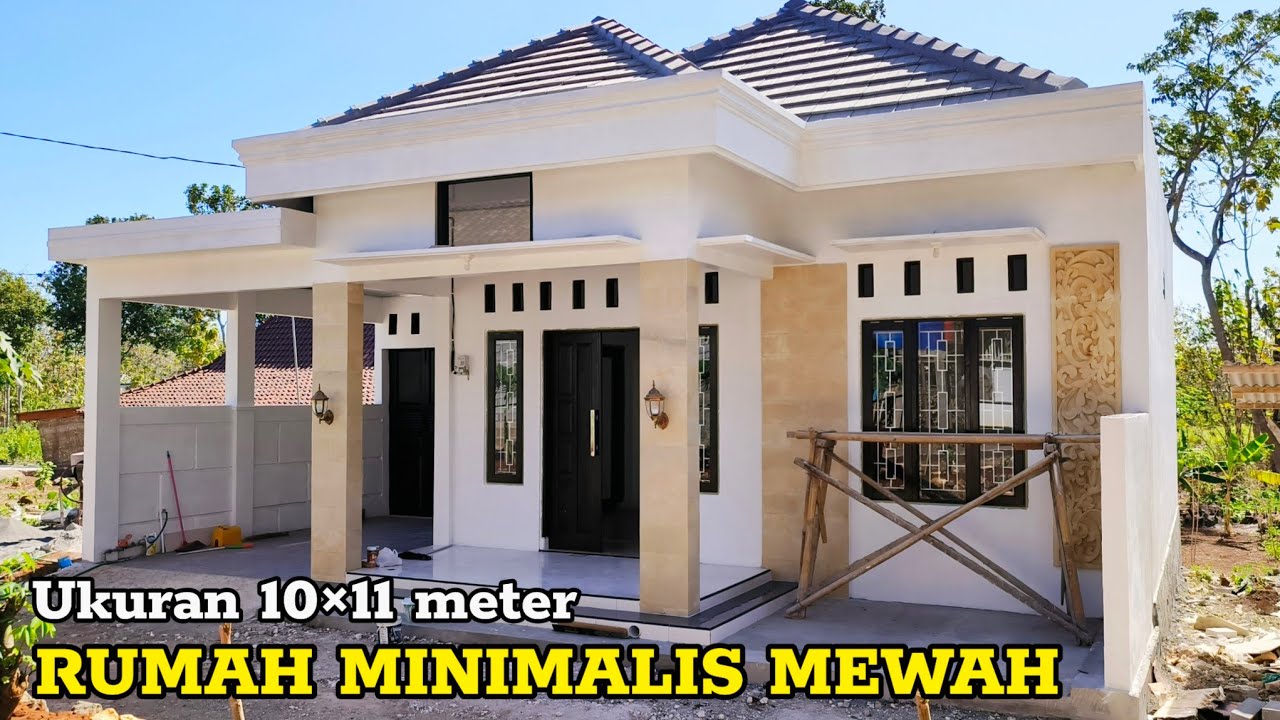 RUMAH MINIMALIS ATAP LIMASAN ESTETIK
