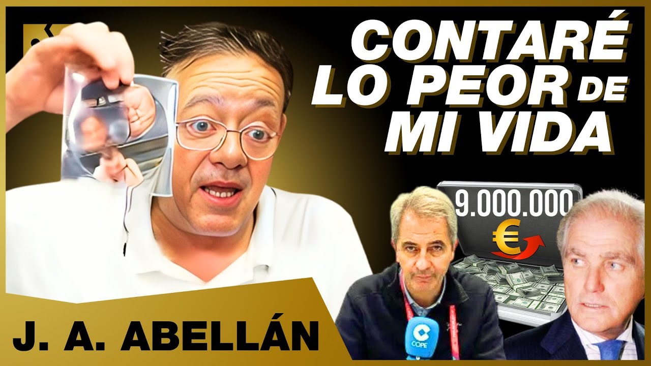 FUERA CARETAS con JOSÉ ANTONIO ABELLÁN: EL PERIODISTA QUE GRABÓ A FLORENTINO MUESTRA LOS AUDIOS