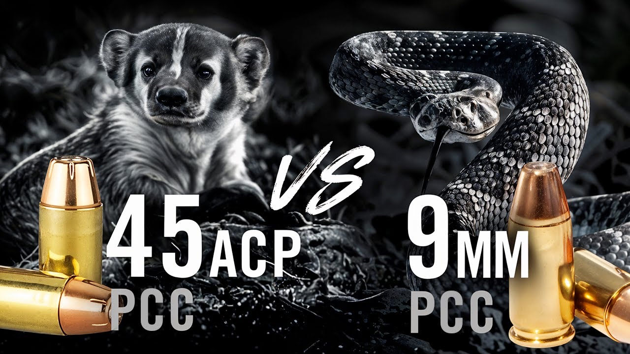 Лучший калибр для повседневного ношения? 9 мм против .45 ACP: сравнение