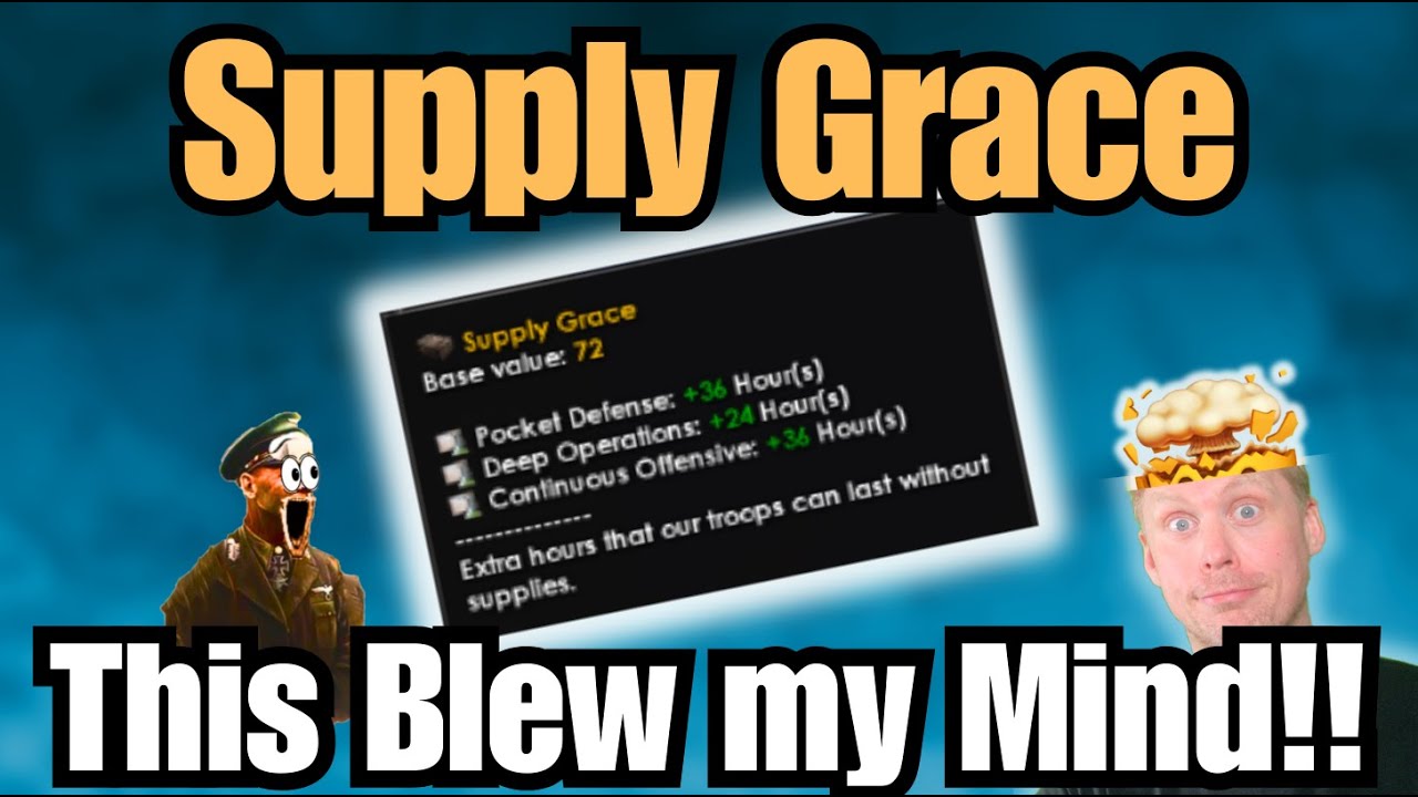 Supply Grace is not what you think - HOI4 Guide
