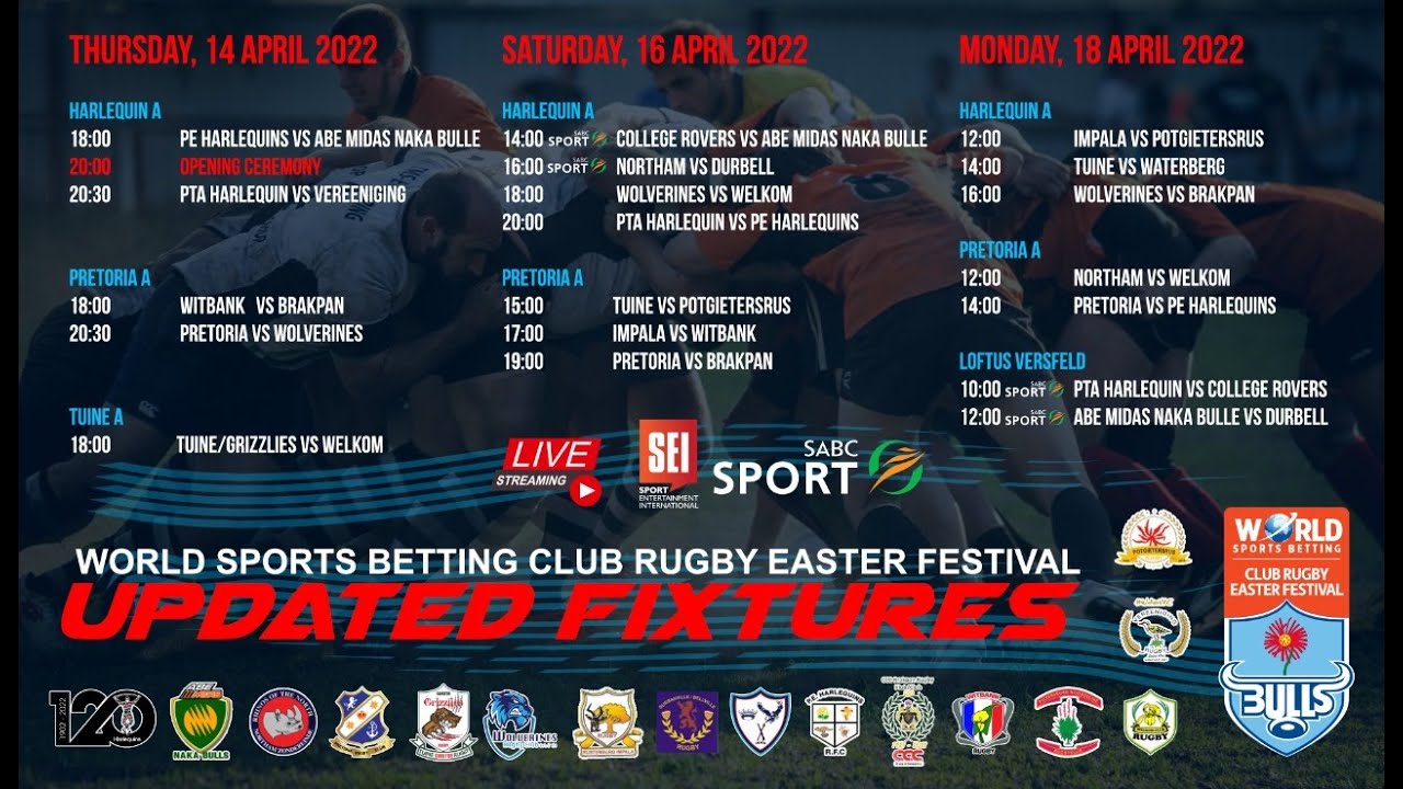 Rugby-World Sports Betting Club Rugby Easter Festival Day 3
